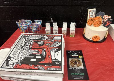 food for kids birthday party at Unique Hoops
