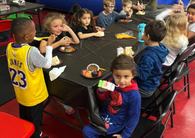 Kids birthday party at Unique Hoops